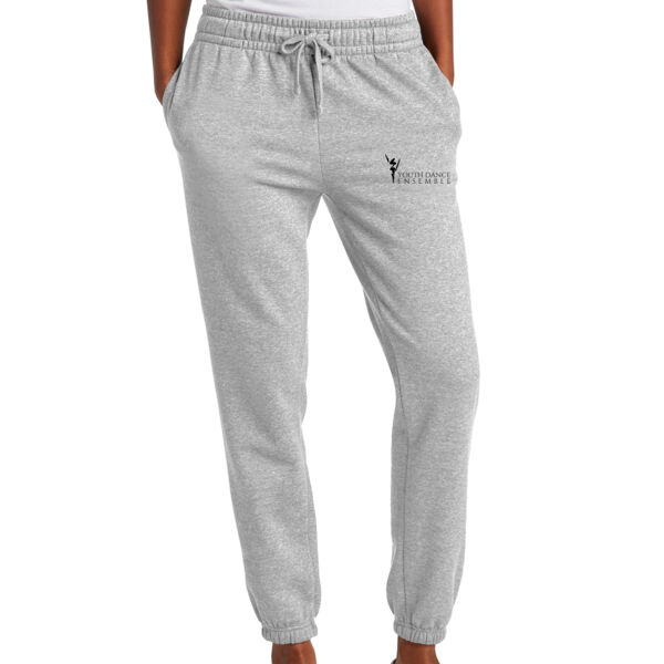 District Women's VIT Fleece Sweatpant - Printed Logo Thumbnail