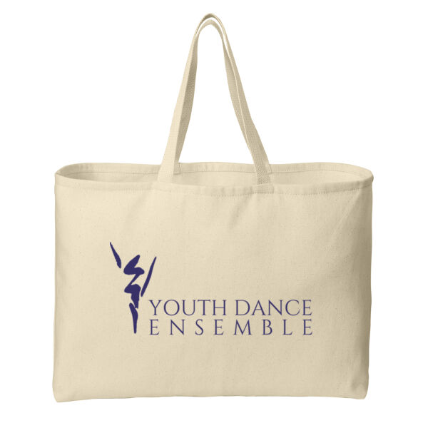 Port Authority - Ideal Twill Jumbo Tote - Printed Logo Thumbnail