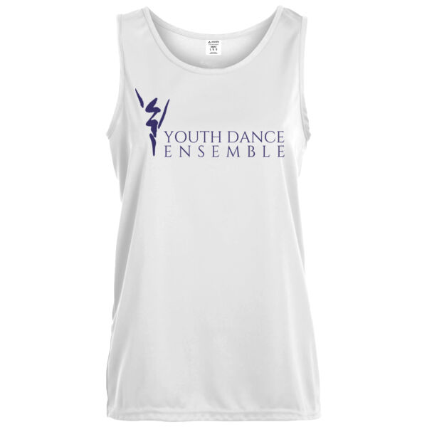 Augusta Sportswear - Girls Training Tank - Printed Logo Thumbnail