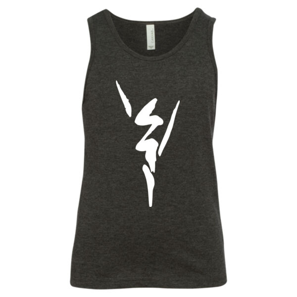 BELLA+CANVAS - Youth Heather CVC Tank - Printed Logo Thumbnail