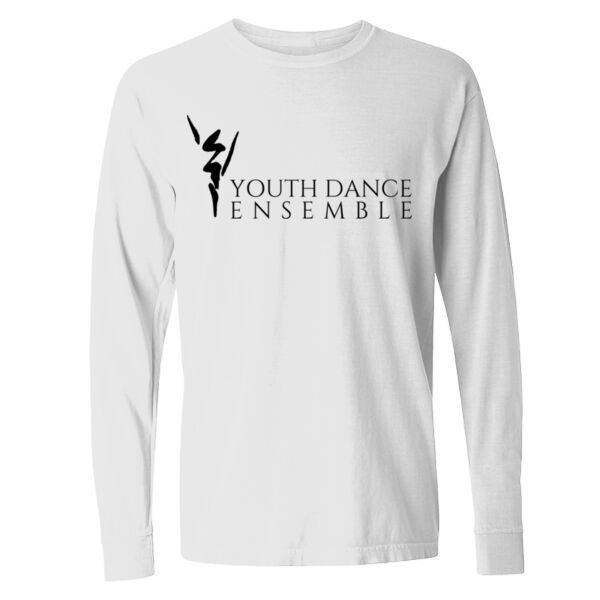 Comfort Colors - Unisex Garment-Dyed Heavyweight Long Sleeve T-Shirt - Printed Logo Thumbnail