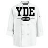 Eight Knot Button Chef Coat with Thermometer Pocket Thumbnail