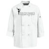 Eight Knot Button Chef Coat with Thermometer Pocket Thumbnail