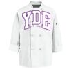 Eight Knot Button Chef Coat with Thermometer Pocket Thumbnail