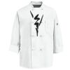 Eight Knot Button Chef Coat with Thermometer Pocket Thumbnail