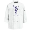 Eight Knot Button Chef Coat with Thermometer Pocket Thumbnail