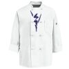 Eight Knot Button Chef Coat with Thermometer Pocket Thumbnail