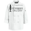 Eight Knot Button Chef Coat with Thermometer Pocket Thumbnail