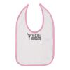 Infant Contrast Trim Premium Jersey Bib Thumbnail