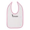Infant Contrast Trim Premium Jersey Bib Thumbnail