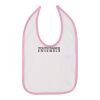 Infant Contrast Trim Premium Jersey Bib Thumbnail