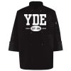 Ten Pearl Button Black Chef Coat Thumbnail