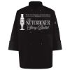 Ten Pearl Button Black Chef Coat Thumbnail