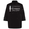 Ten Pearl Button Black Chef Coat Thumbnail